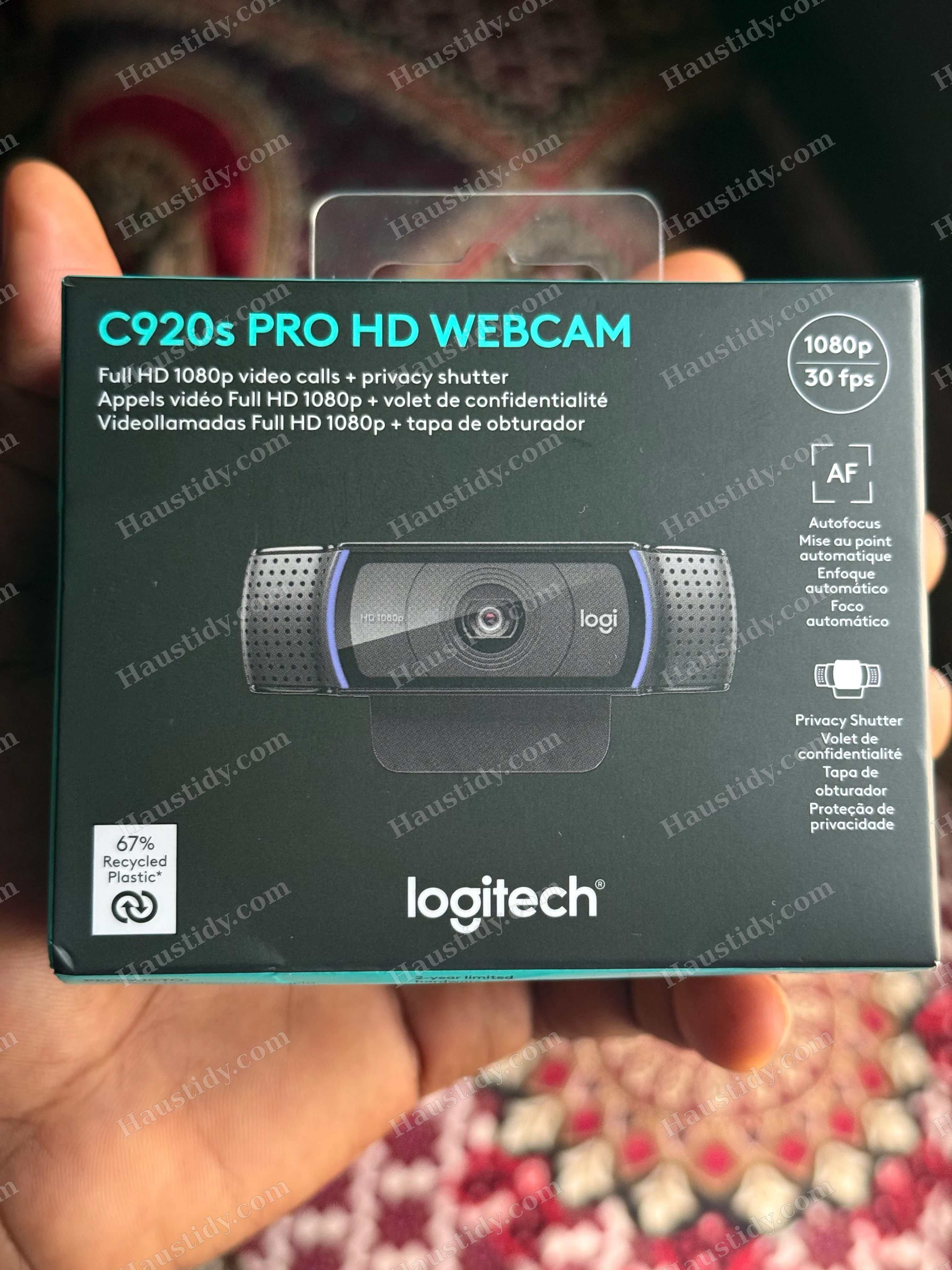Logitech - C920s Pro HD Webcam - Haustidy